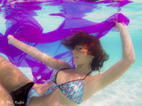 Model Paola, Olympus E-M1, Nauticam NA-EM1 housing, Olympus ZEN 170mm dome, Olympus 12mm, ISO-200, F/5.0, 1/640th. © Phil Rudin, All Rights Reserved.