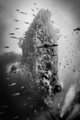 USS Liberty Shipwreck, Tulamben, Bali
