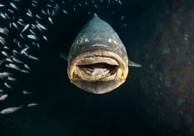 Say Cheese The Happy Grouper