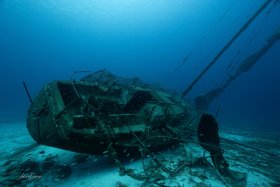 One of the newer wrecks o1 the coast of Cozumel