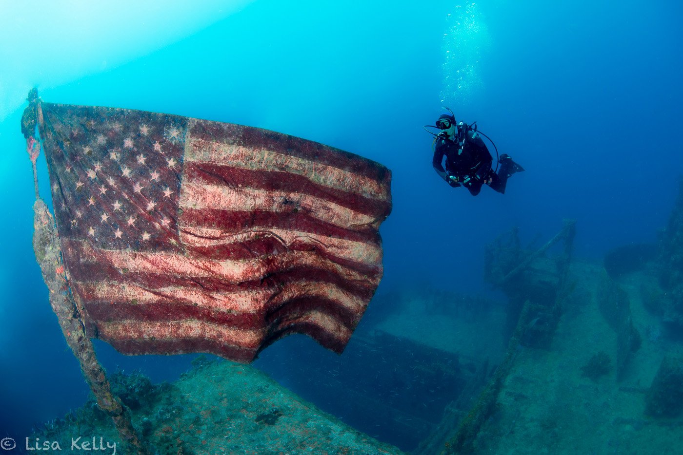 Flag on the Spiegal