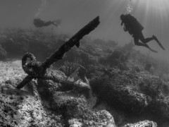 Abandoned Anchor; Nassau, Bahamas