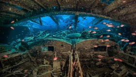Panoramic SS Thistlegorm Red Sea
