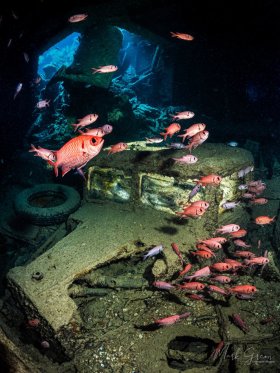 Remote Strobe Truck SS Thistlegorm Red Sea